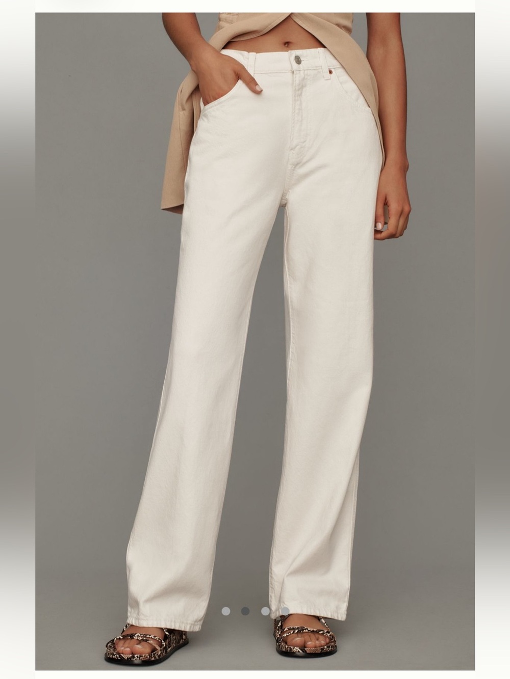 Reformation Val 90s mid rise straight jeans